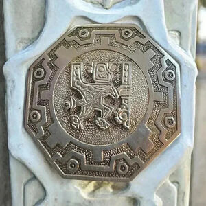 Peruvian Sterling Silver Brooch